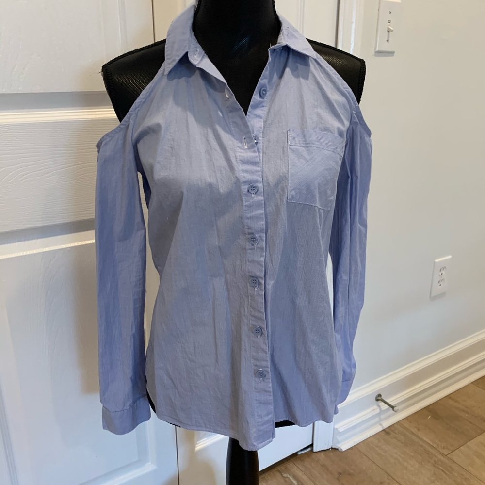 BCBG button up blouse